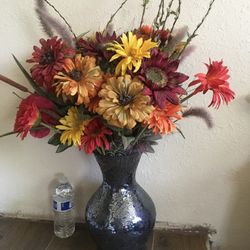 Flowers And Vase