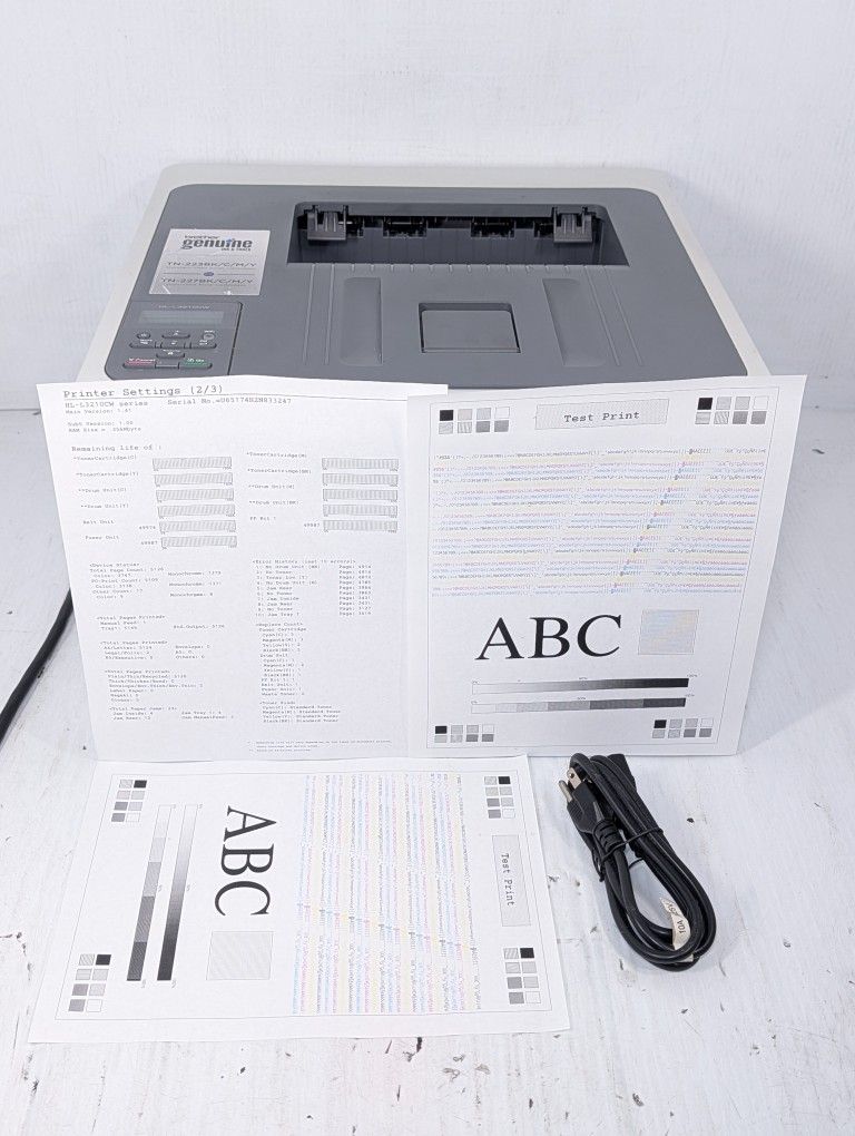 Brother HL-L3210CW Compact Wireless Digital Color Laser Printer 5126 page count