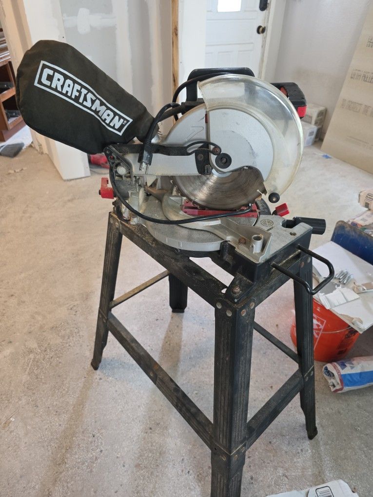 10" Craftsman Miter Saw W Laser