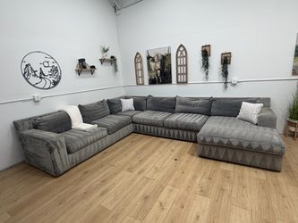 Gray Sectional Couch - Free Delivery