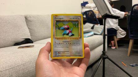 3D porygon card