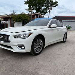 INFINITI Q50 PART OUT HEADLIGHT BODY TRIM 