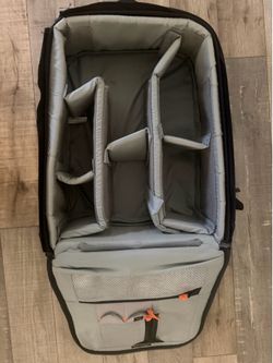 Lowepro camera backpack/rolling case in great condition.