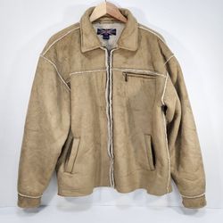 Whispering Smith Faux Sherpa Jacket - Men's Size L 
