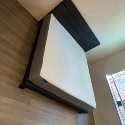 NEW IN BOX- King Size  Black Platform Bed Frame