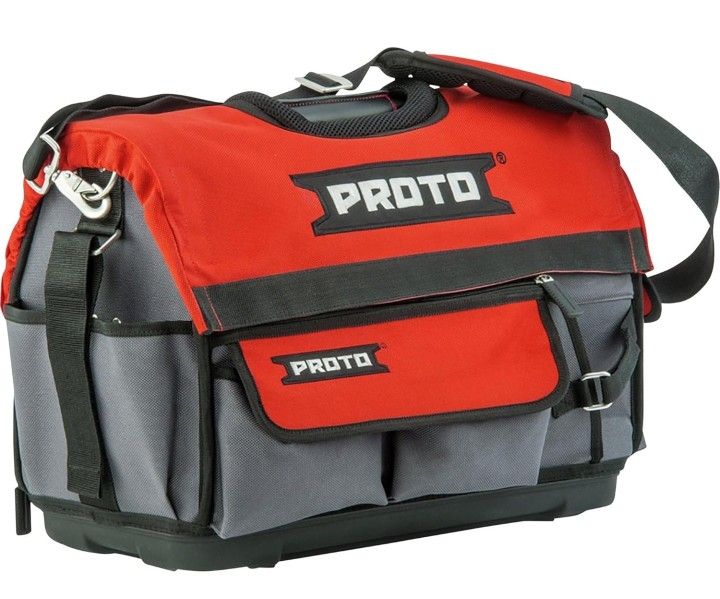 Stanley Proto J120TB Open Tote Tool Bag with 10 Pockets