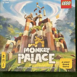 Monkey Palace Lego Board Game Brick Building Game for Kids & Adults 2+players
