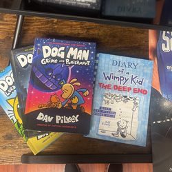 Dog Man & Diary Of A Wimpy kid
