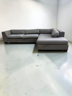 Grey Sectional Sofa - Great Condition