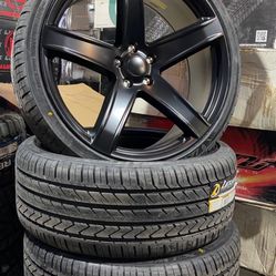 24” Jeep Cherokee Wheels Rims Tires