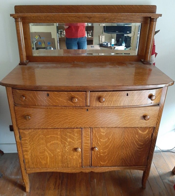 Antique Sideboard Cabinet