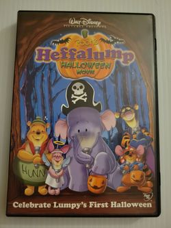 🎃 RARE Walt Disney’s Pooh's Heffalump Halloween Movie DVD - Out of Print Classic!
