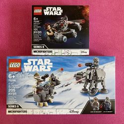 Lego 75295&75298 Star Wars Microfighters Series 8 Bundle