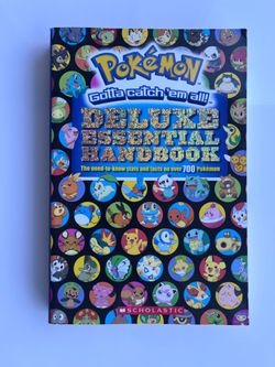 Pokémon Deluxe Essential Handbook Illustrated Paperback 2015