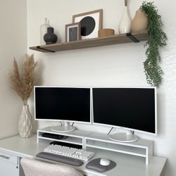Computer monitor stands (2) 