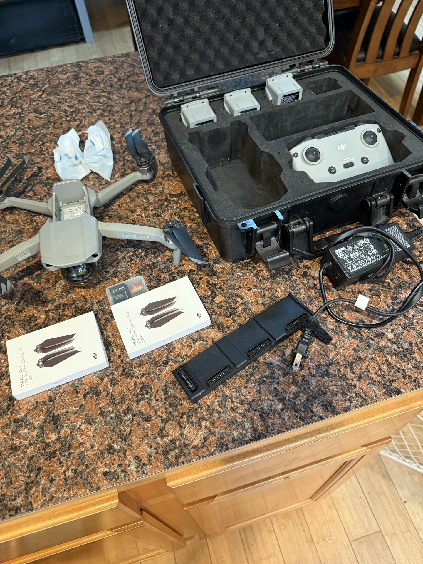 DJI Mavic Air 2 Drone With Case And Extras