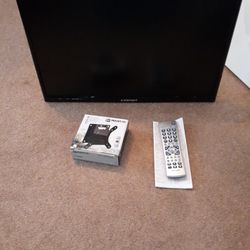 ELEMENT TV  WITH WALL BRACKET AND REMOTE CONTROL WORKS GREAT. 24 INCH$45.00.