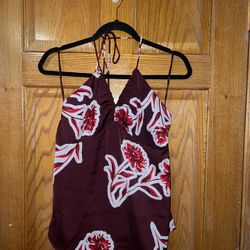 Banana Republic Floral Halter Top - Size XS