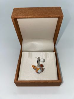 Pandora Disney Chip & Dale Bauble Dangle Charm (Sterling)