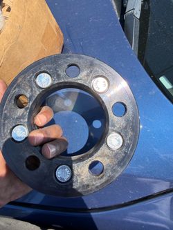 Black Titian wheel spacers