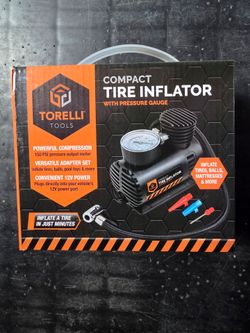 Compact tire compressor
