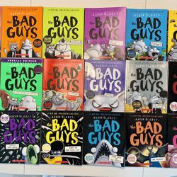 Bad Guys Books- Complete Lot 