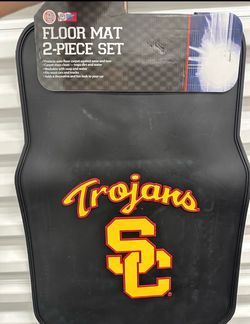 USC Trojans Car Mats 2 piece