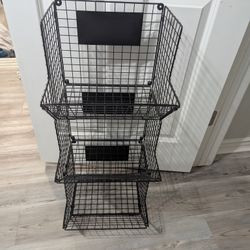Wire Pantry Produce Basket 3 Tier