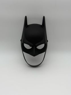 Batman Costume Mask Black Plastic