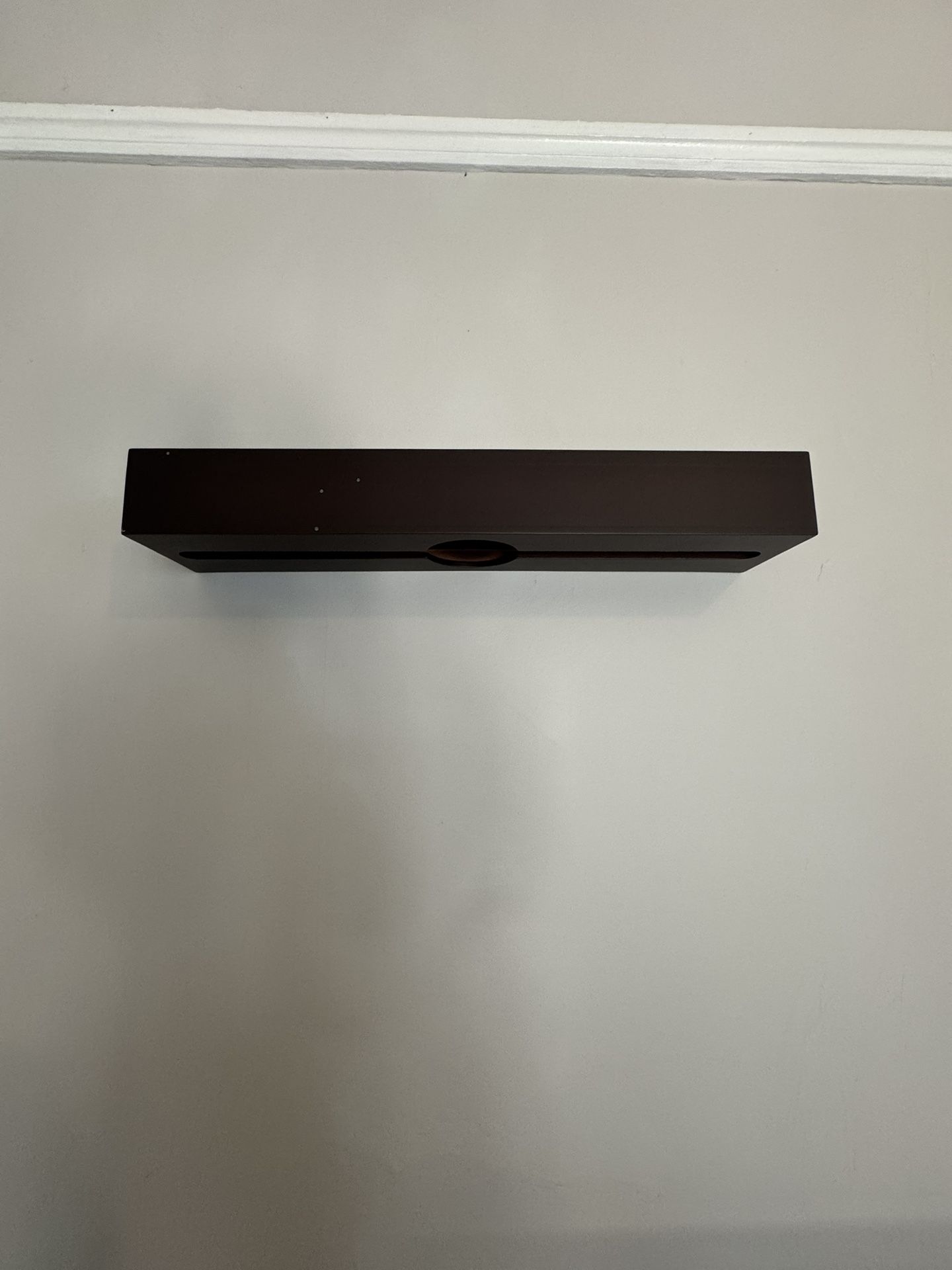 Brown Wine Glass Racks/Shelves - Set of 2