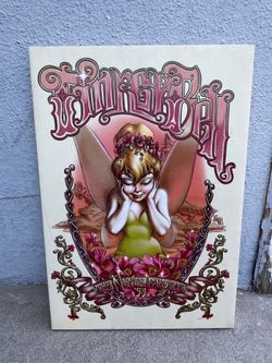 Vintage Tinker bell Wall Frame