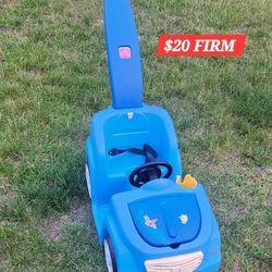  Blue Push Car