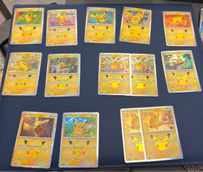 Pikachu 30th anniversary