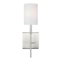 Generation Lighting 1-Light Wall Sconce Brushed Nickel