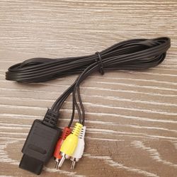 AV Cable Cord For Nintendo N64 Gamecube Or SNES