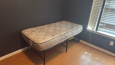 Twin size bed And frame