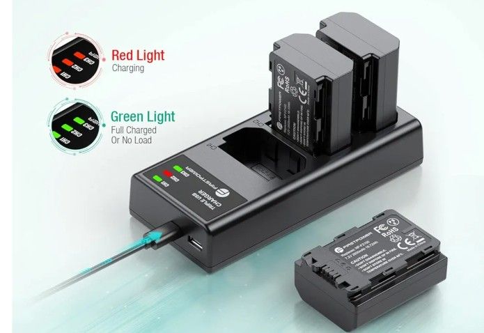 FirstPower NP-FZ100 Battery Charger For Sony