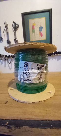 8 awg stranded green wire