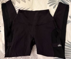 Alo Yoga Black High-Waist Leggings