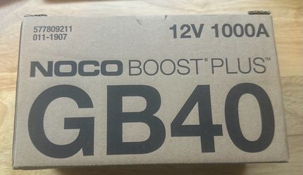 NOCO Boost GB40 12V 1000A UltraSafe Portable Lithium Jump Starter