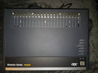 GBC PB2600 CombBind Electric Binder