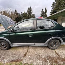 2000 Toyota Echo – Seized Engine / Project or Parts – $1000 OBO