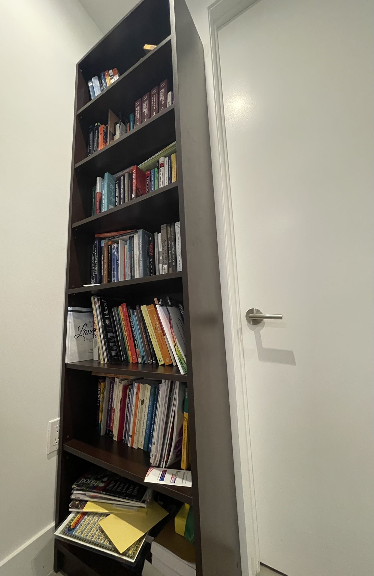 Brown Book Shelf