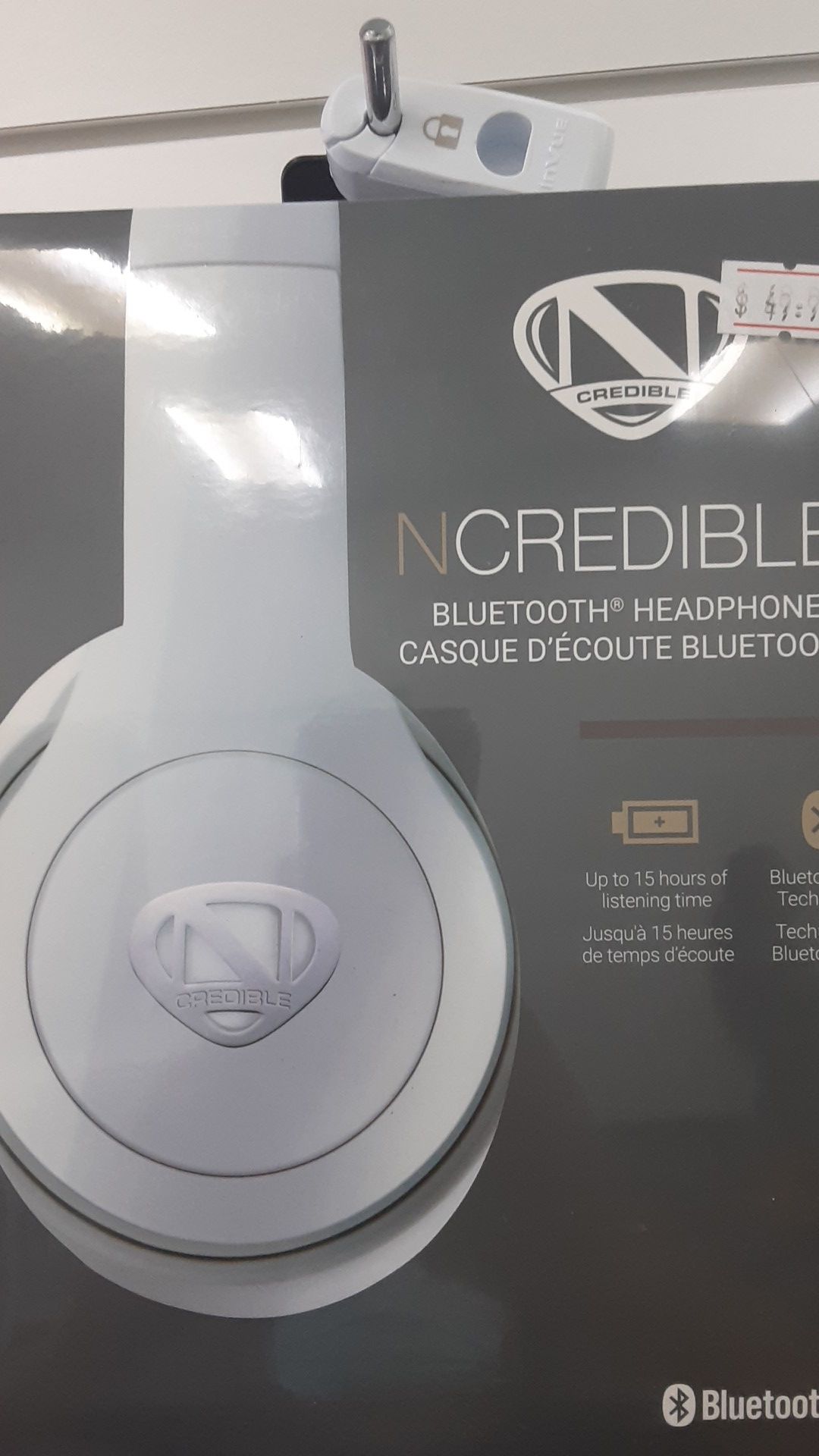 NCredible Bluetooth headphones