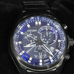 Citizen Sapphire Chronograph Stainless Steel Watch