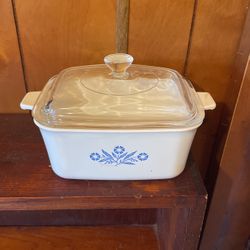 1 Corning ware with  lid