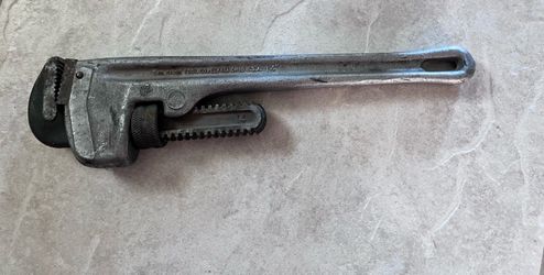 RIDGID 14” Aluminum Pipe Wrench
