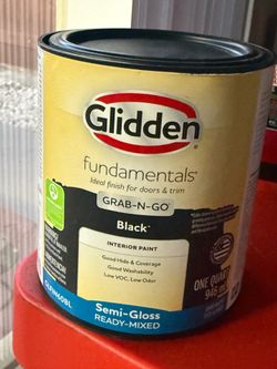 Black - Semi-Gloss -  INTERIOR PAINT