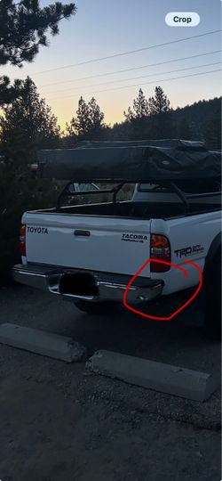 2002 Toyota Tacoma rear bumper