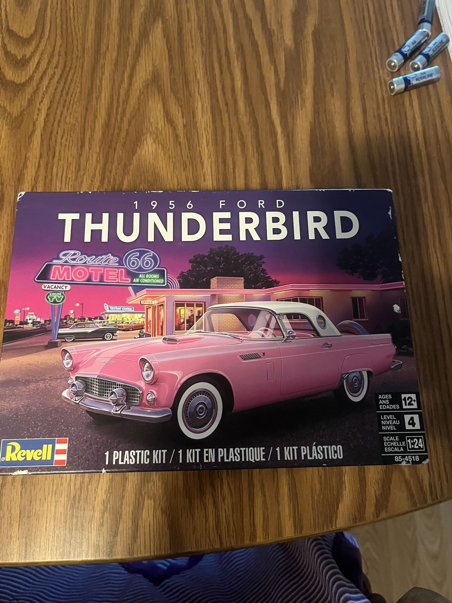 Revell 1/24 1956 Ford Thunderbird Model Kit New In The Box Never Opened